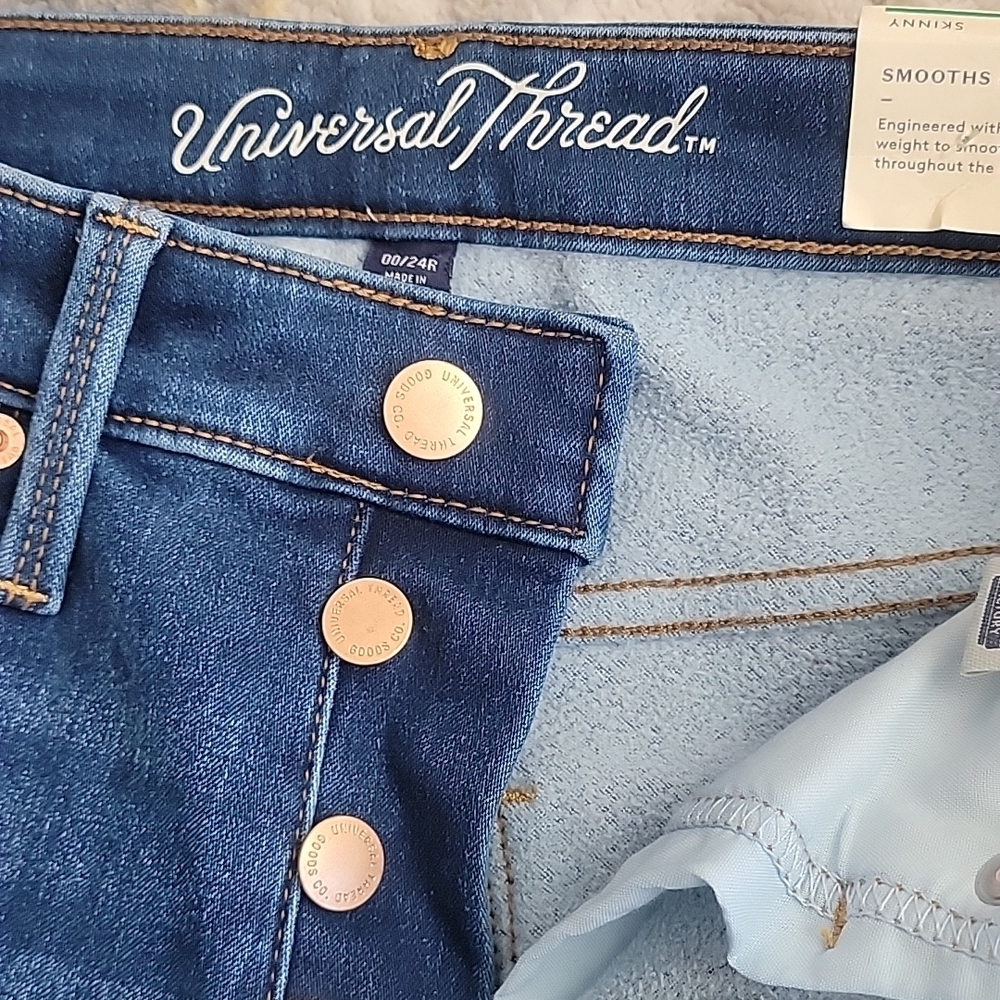 Universal Thread High Rise Winter Denim 00 - Picture 3 of 13